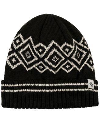 Men's Fair Isle Ribbed Cuff Beanie