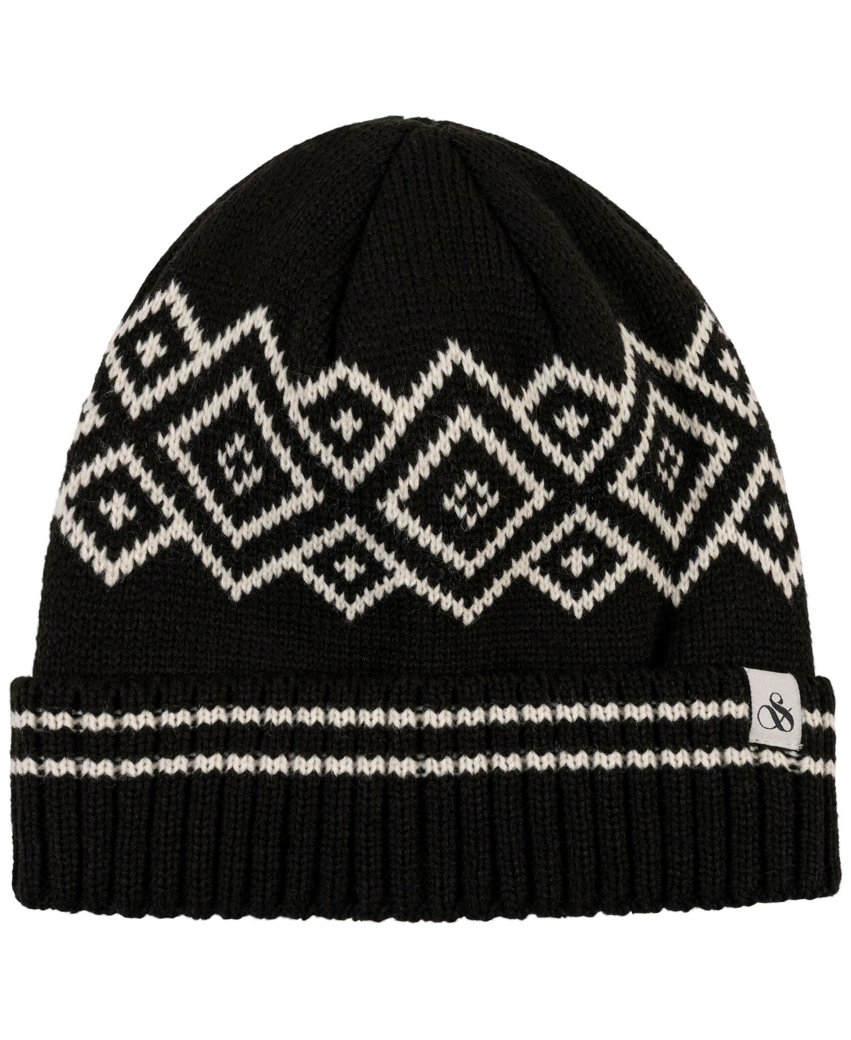Scotch & Soda Men's Fair Isle Ribbed Cuff Beanie