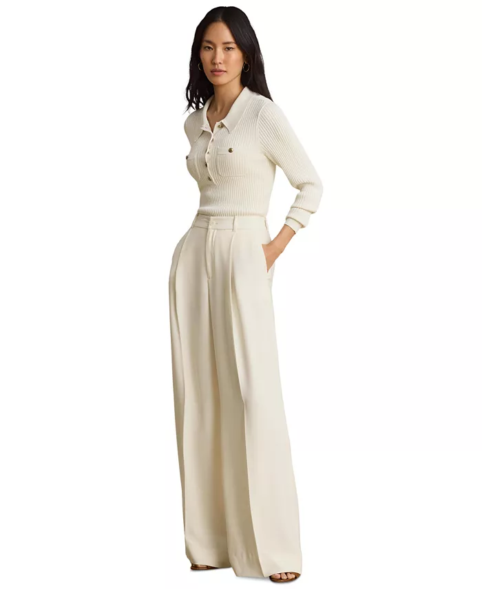 Women's High-Rise Wide-Leg Pants