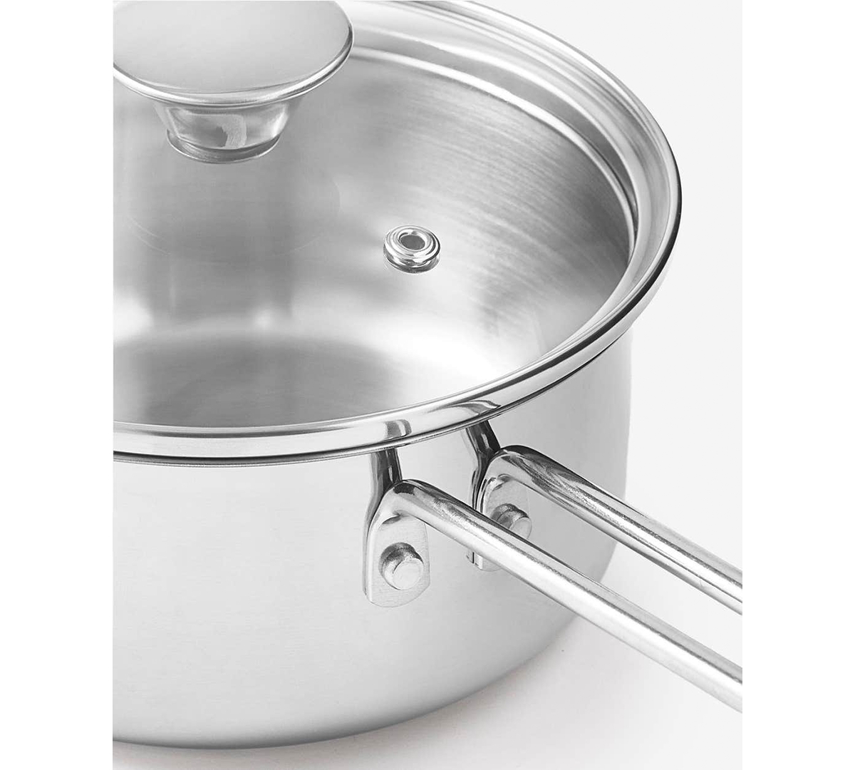 Arch Studio Stainless-Steel 1.5-Quart Saucepan, Macy's Exclusive