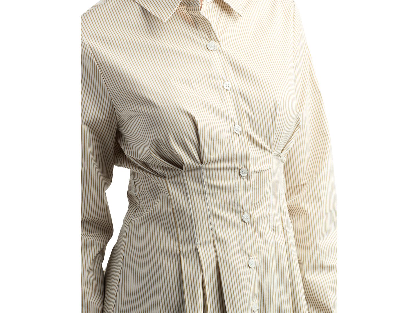 Женская блузка BCX Juniors' Long-Sleeve Striped Point-Collar, цвет: Color 8 — фото 3