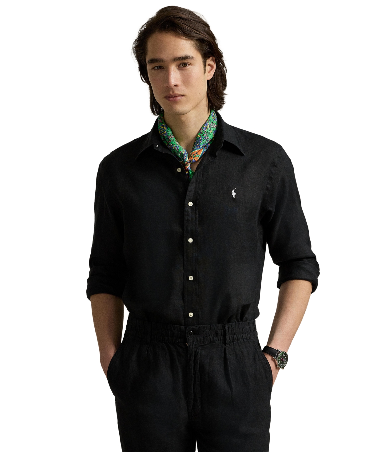 Polo Ralph Lauren Men's Classic Fit Linen Shirt