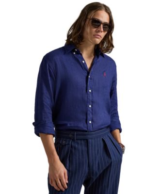 Men's Classic-Fit Linen Shirt	