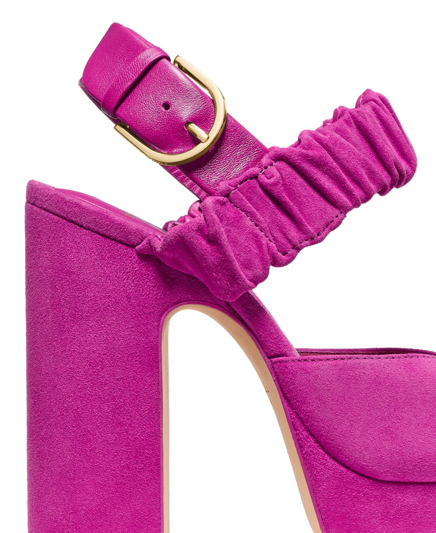 Женские сандалии kate spade new york Sylvie Platform, цвет: Свекольный — фото 6