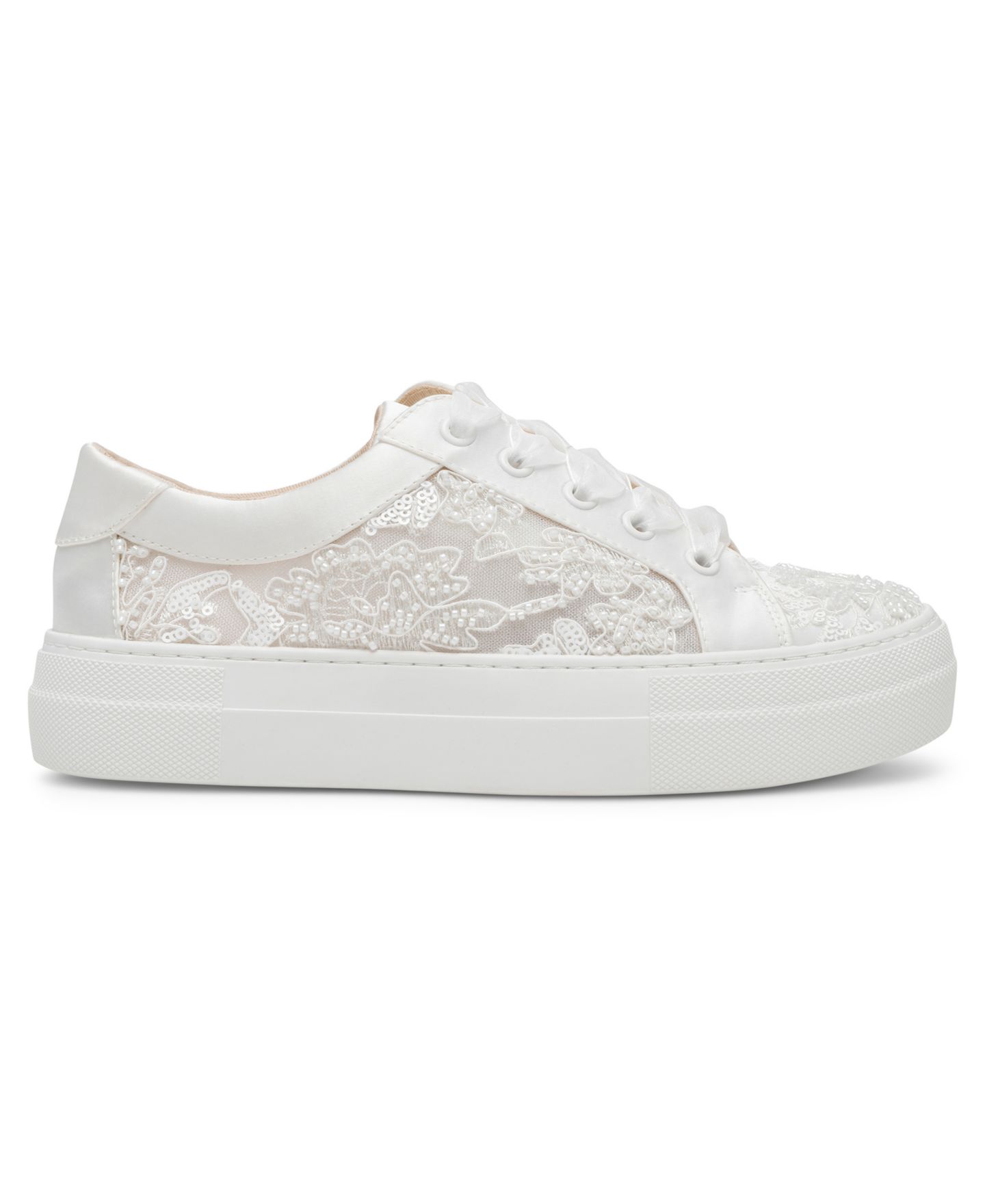 Женские кроссовки Betsey Johnson Theaa Fashion Lace-Up, цвет: Слоновая кость — фото 2