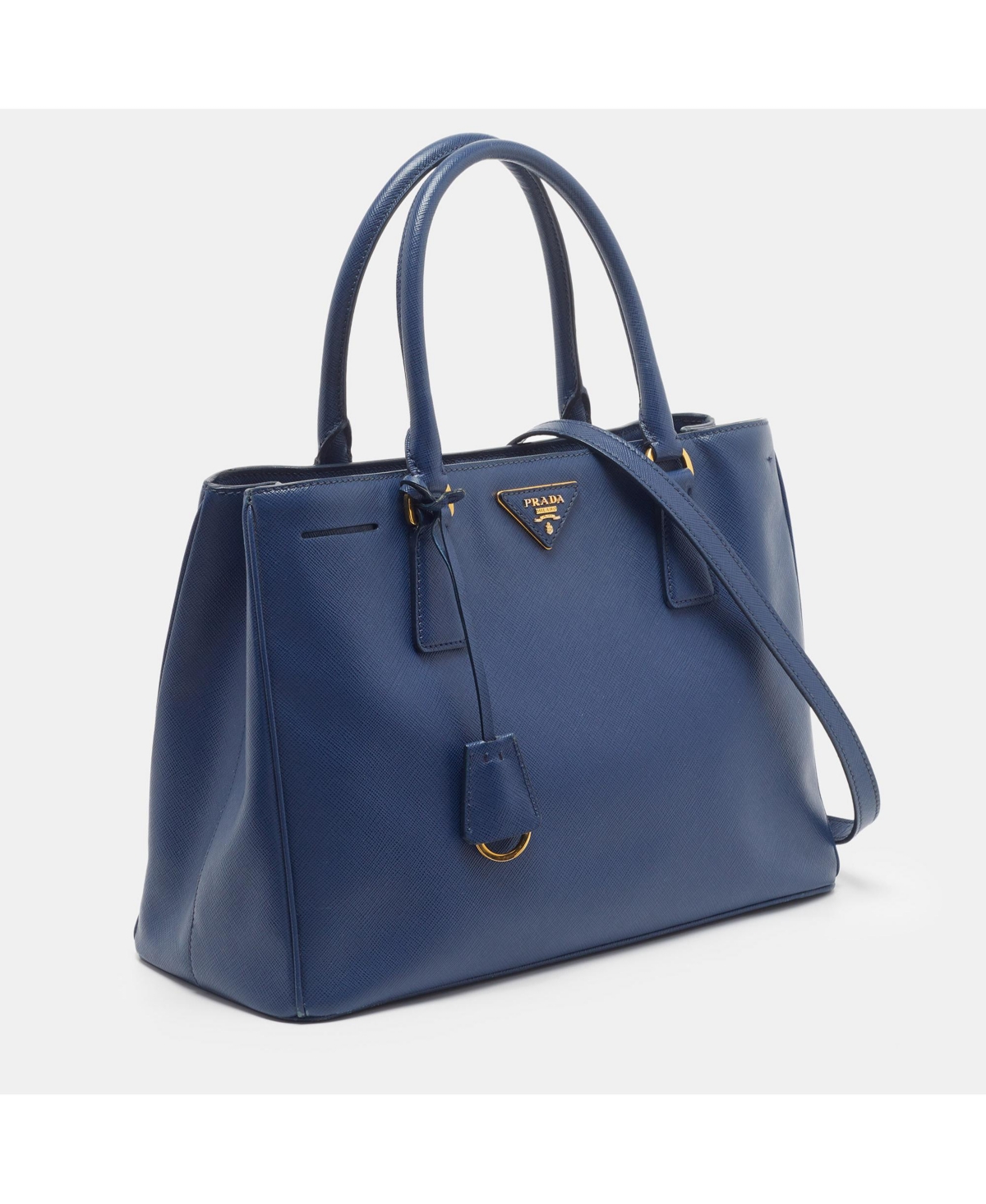 Pre-Owned Prada Women's Small Saffiano Lux Leather Tote