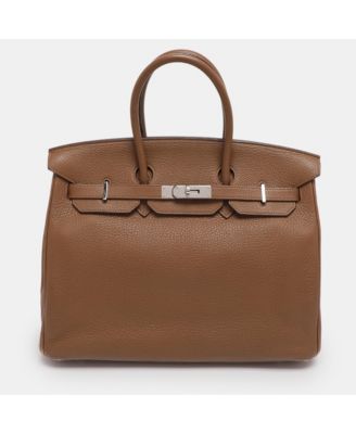 Women's Birkin 30 Rouge Leather Tote