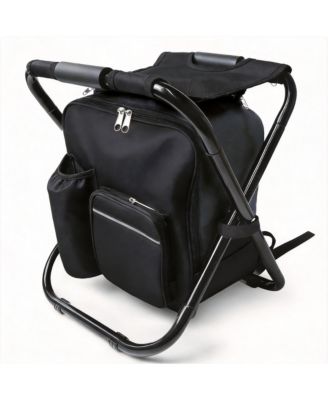 Folding Cooler Chair Camping Fishing Beach Stool