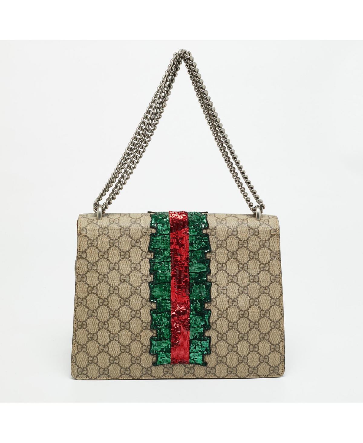 Pre-Owned Gucci Bamboo Shopper Leather Tote