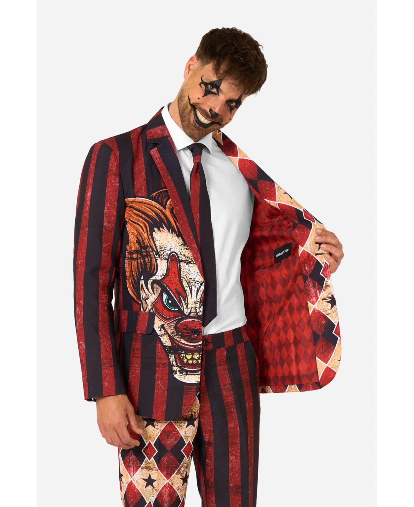 Suitmeister Men's Suits Scary Clown Red, цвет: Miscellaneous — фото 5