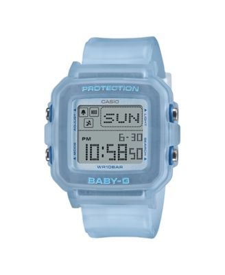 Women's Baby-G Blue Resin Watch 39mm