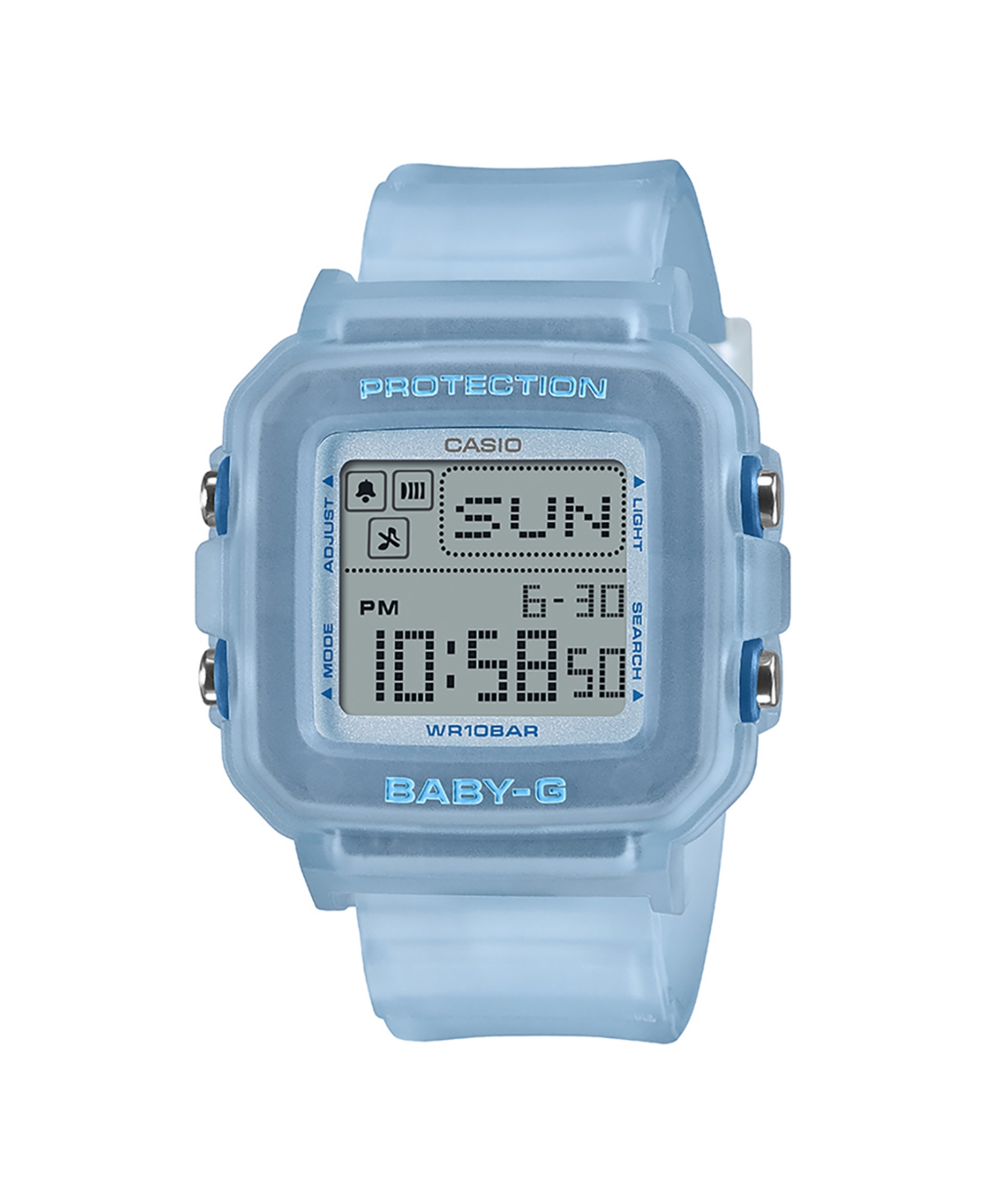 G-Shock Women's Baby-g Blue Resin Watch 39mm - Blue