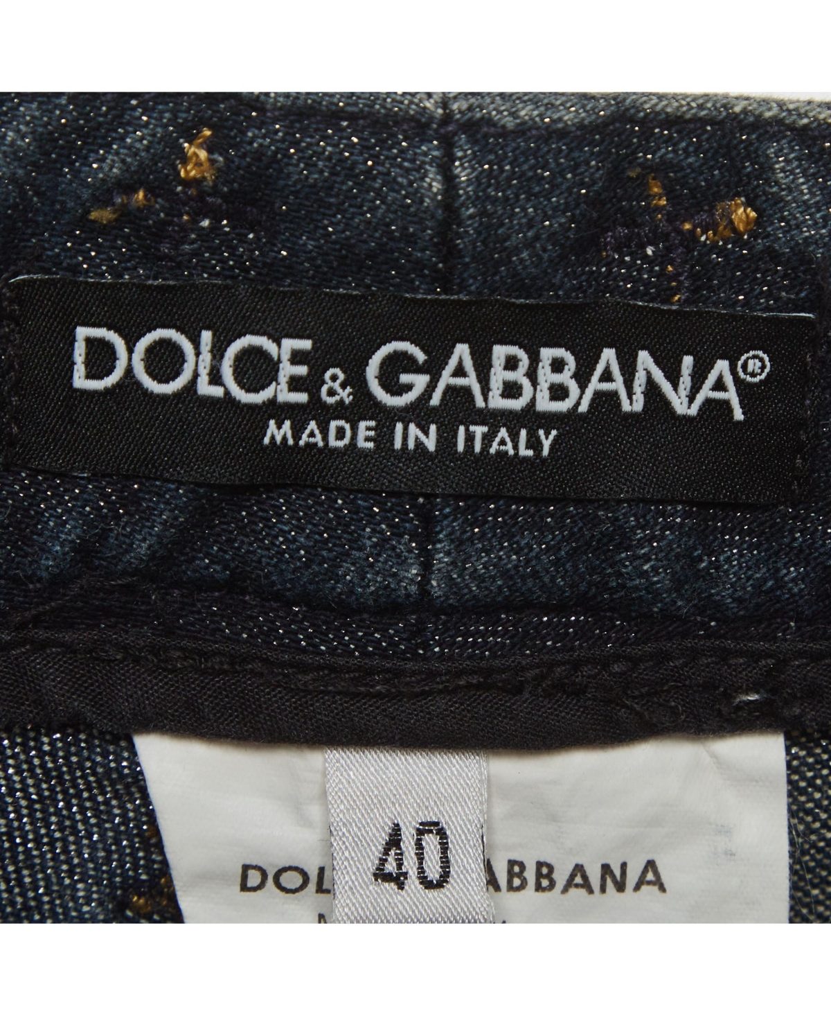 Pre-Owned Dolce & Gabbana Women's Denim Low Jeans