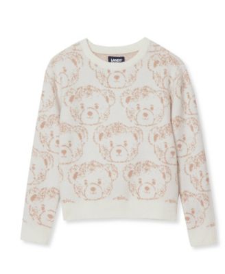 Girls Jacquard Knit Sweater
