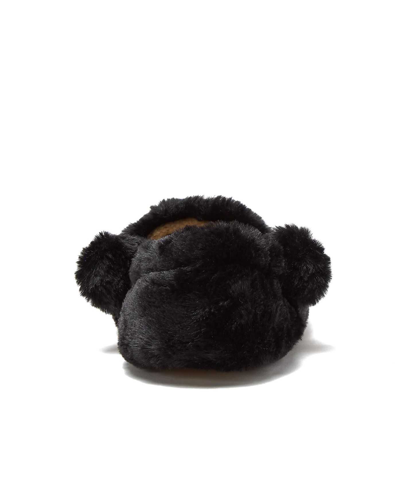 Тапочки Lands' End Cute Furry Animal Slippers для девочек, цвет: Чёрный — фото 4