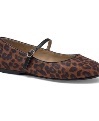 Women's Classic Leopard Mary Jane Flats