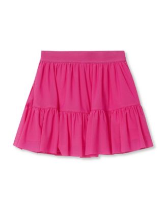 Girls Tiered Mesh Skort