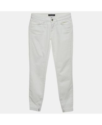 Women's Denim Side Zipper Skinny Jeans