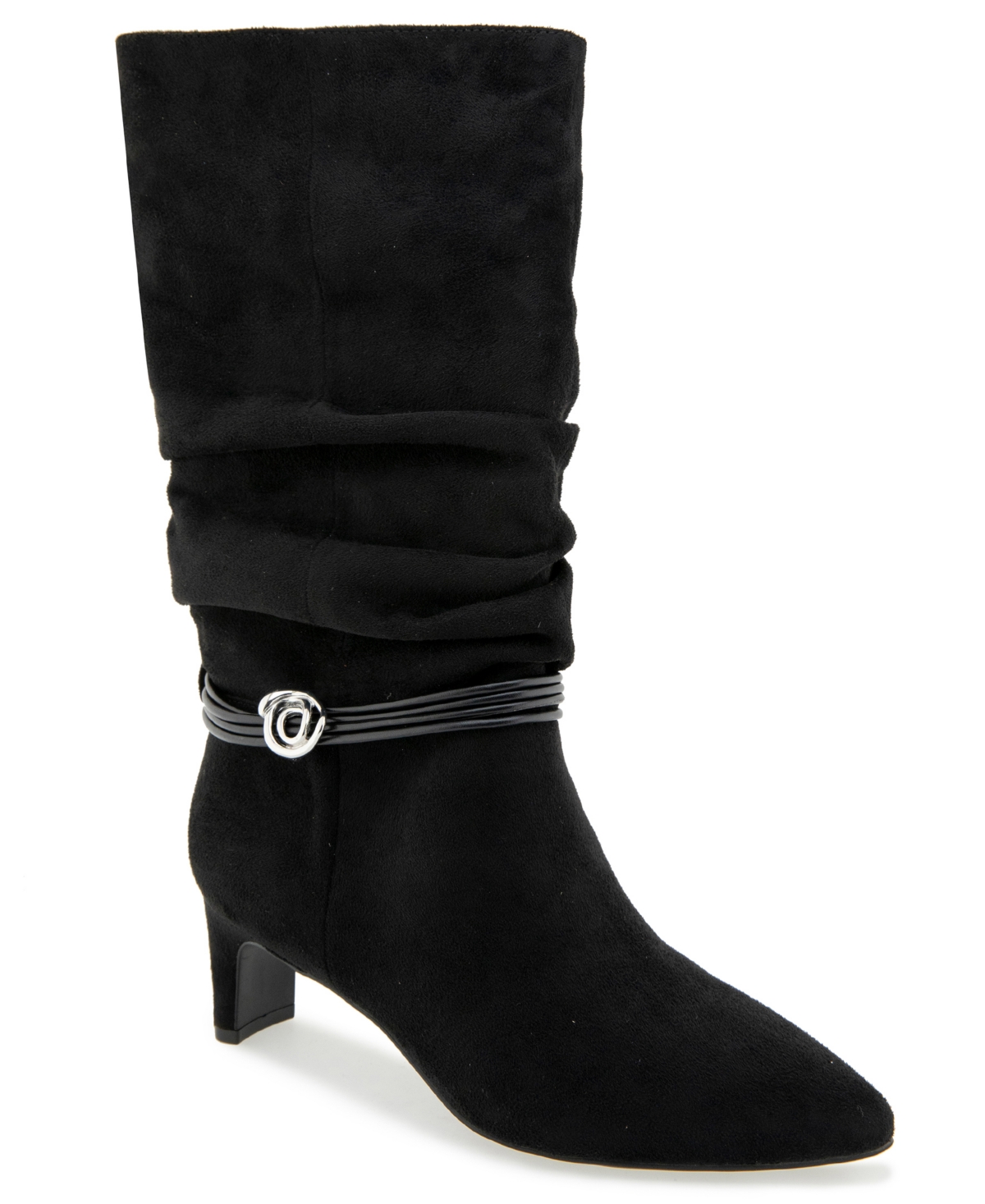 Kenneth Cole Reaction Women's Blindy Slouch Dress Boots - Black