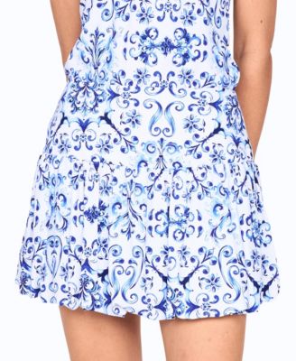 Women's Bubble Mini A-Line Skirt