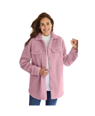 Women's Within Berber Button-Front Jacket