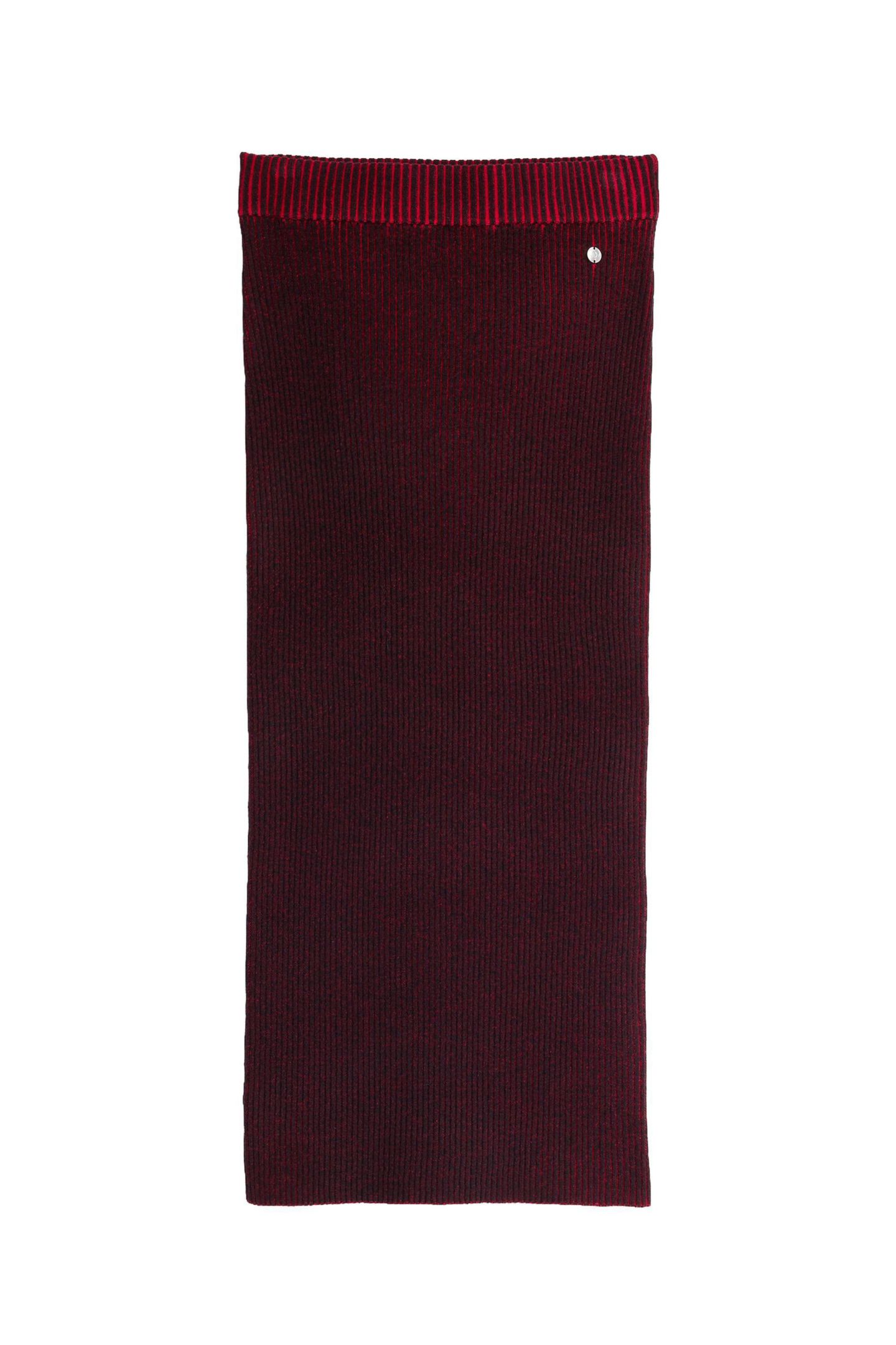 Женская юбка Desigual High-Waisted Midi Pencil, цвет: Красный — фото 5