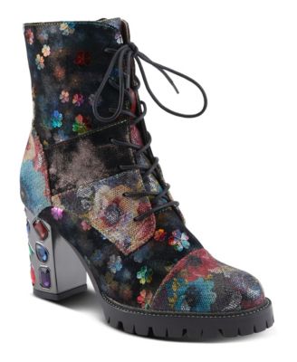Women's Spring Step Flutterbank Mid-Shaft Boots with Velvet Upper