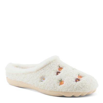 Women's Abouquet Plush Slippers with Faux Fur Trim