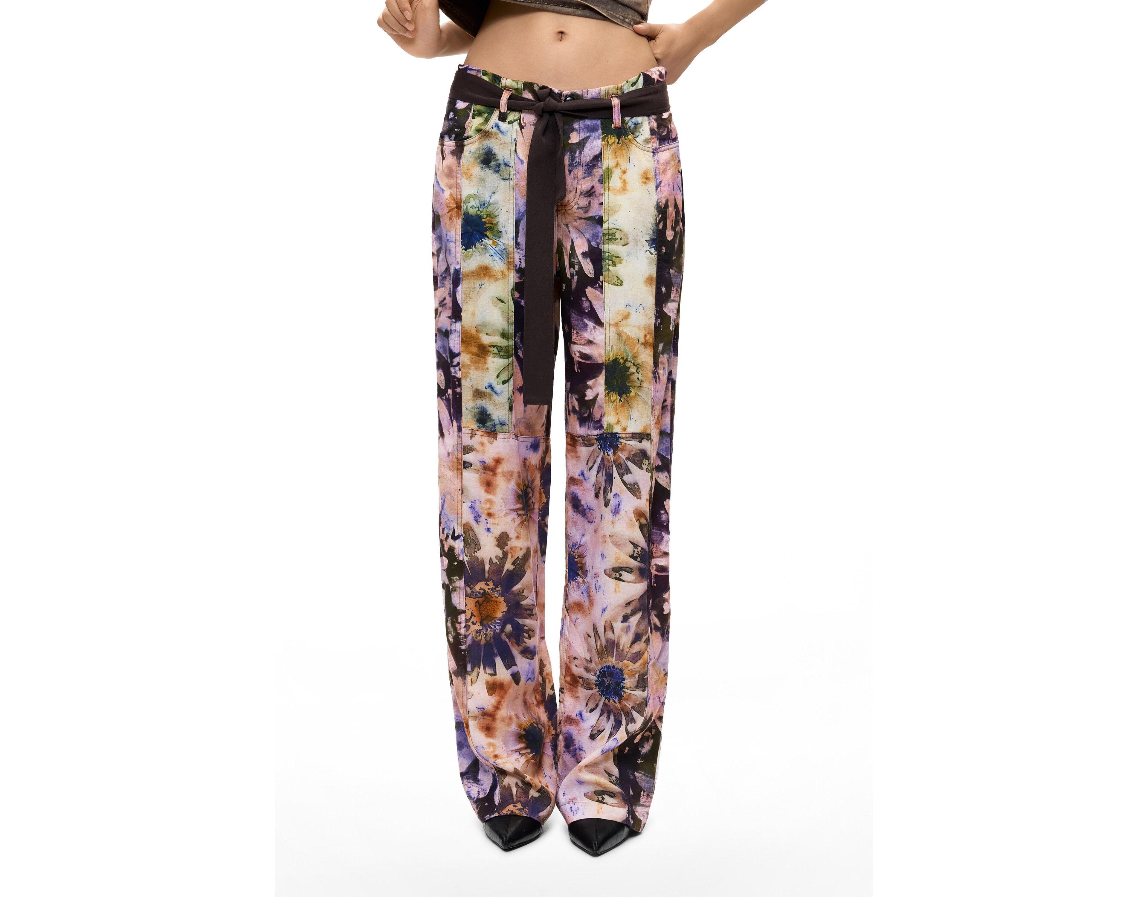 Desigual Women's Long Printed Trousers
