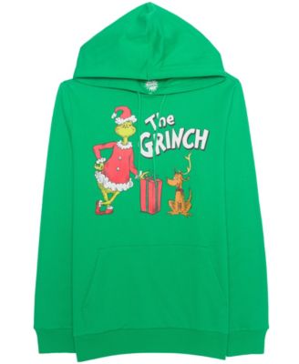 Men's Grinchmas Graphic Fleece-Lined Hoodie