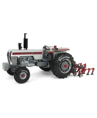 1/16 Scale Firestone White 2-150 Diesel with 4-Row Rear Cultivator Limited-Edition Toy Tractor