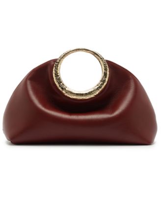Mia Leather Small Clutch Handbag