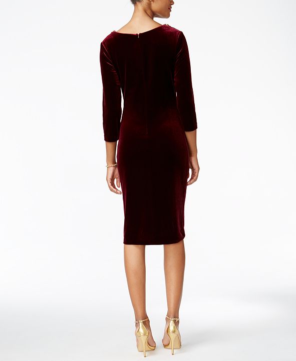 alex evenings velvet dresses