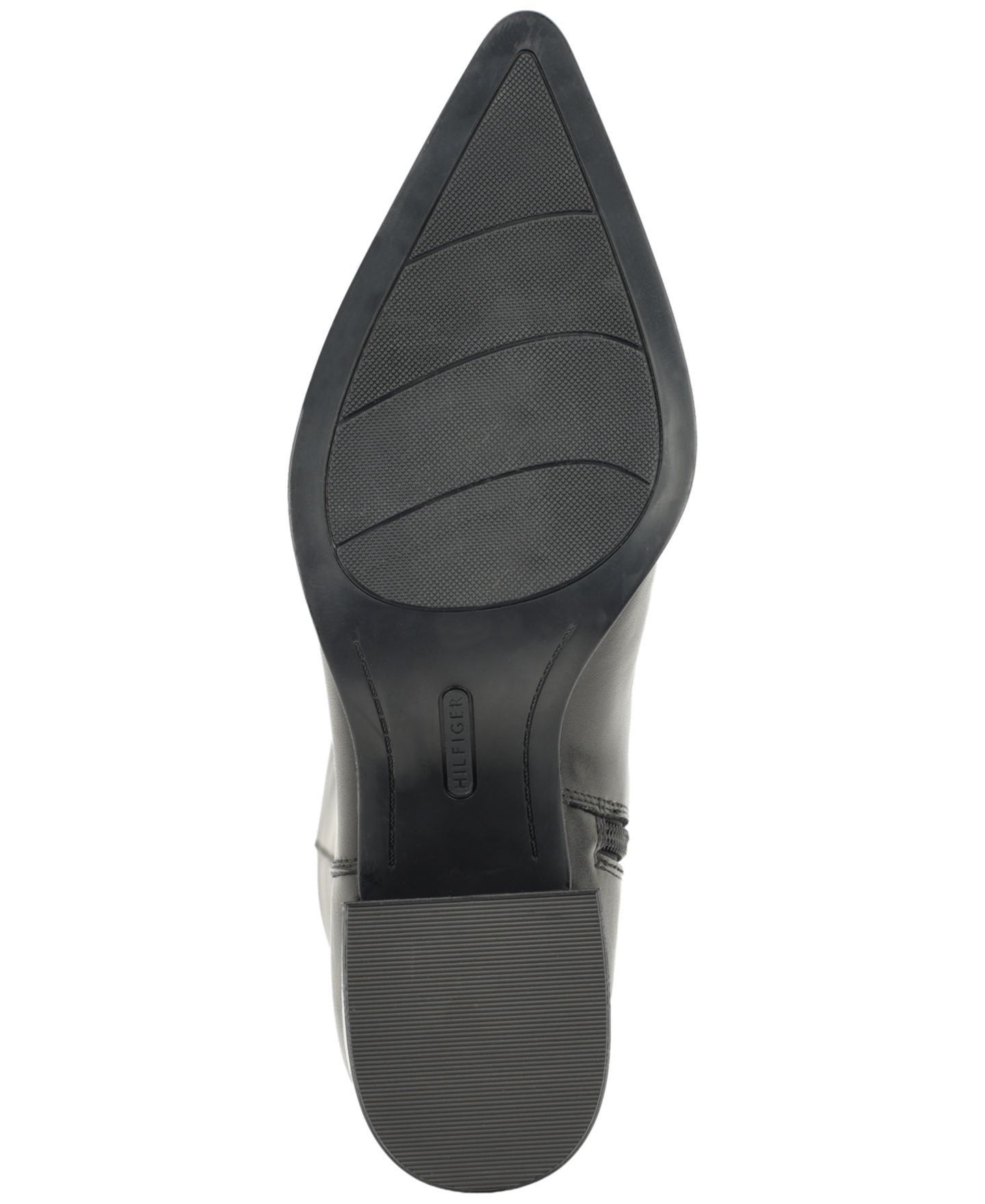 Женские ботинки Tommy Hilfiger Juletta Block Heel Tall, цвет: Чёрный — фото 5