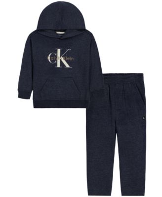 Boys' 2T-7 Hooded Fleece Hoodie and Joggers, 2-Piece Set