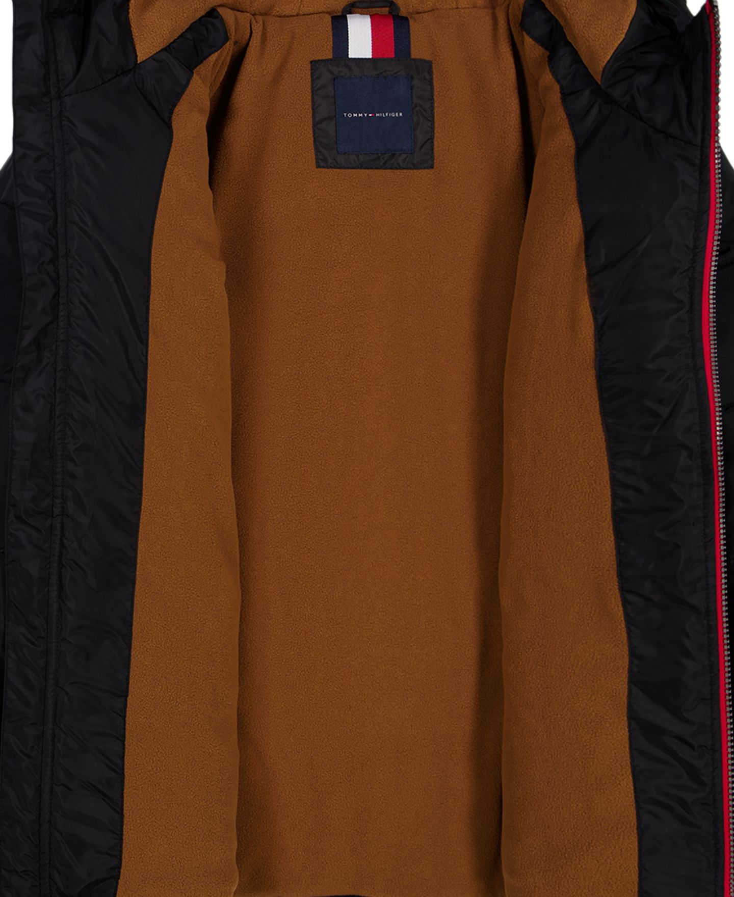 Куртка Tommy Hilfiger Logo Puffer для мальчиков, цвет: Чёрный — фото 4