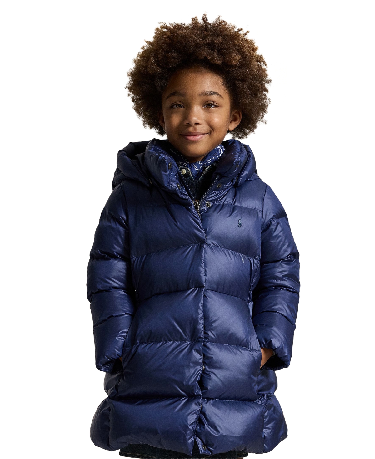Polo Ralph Lauren Girls 2T-6X Hooded Long Jacket