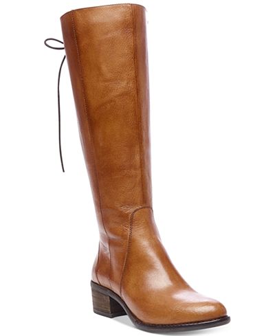 Steve Madden Women's Laceup Wide-Calf Tall Boots