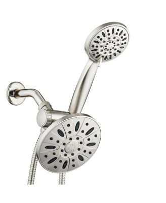 6" 3-Way Rainfall Showerhead with Handheld Combo