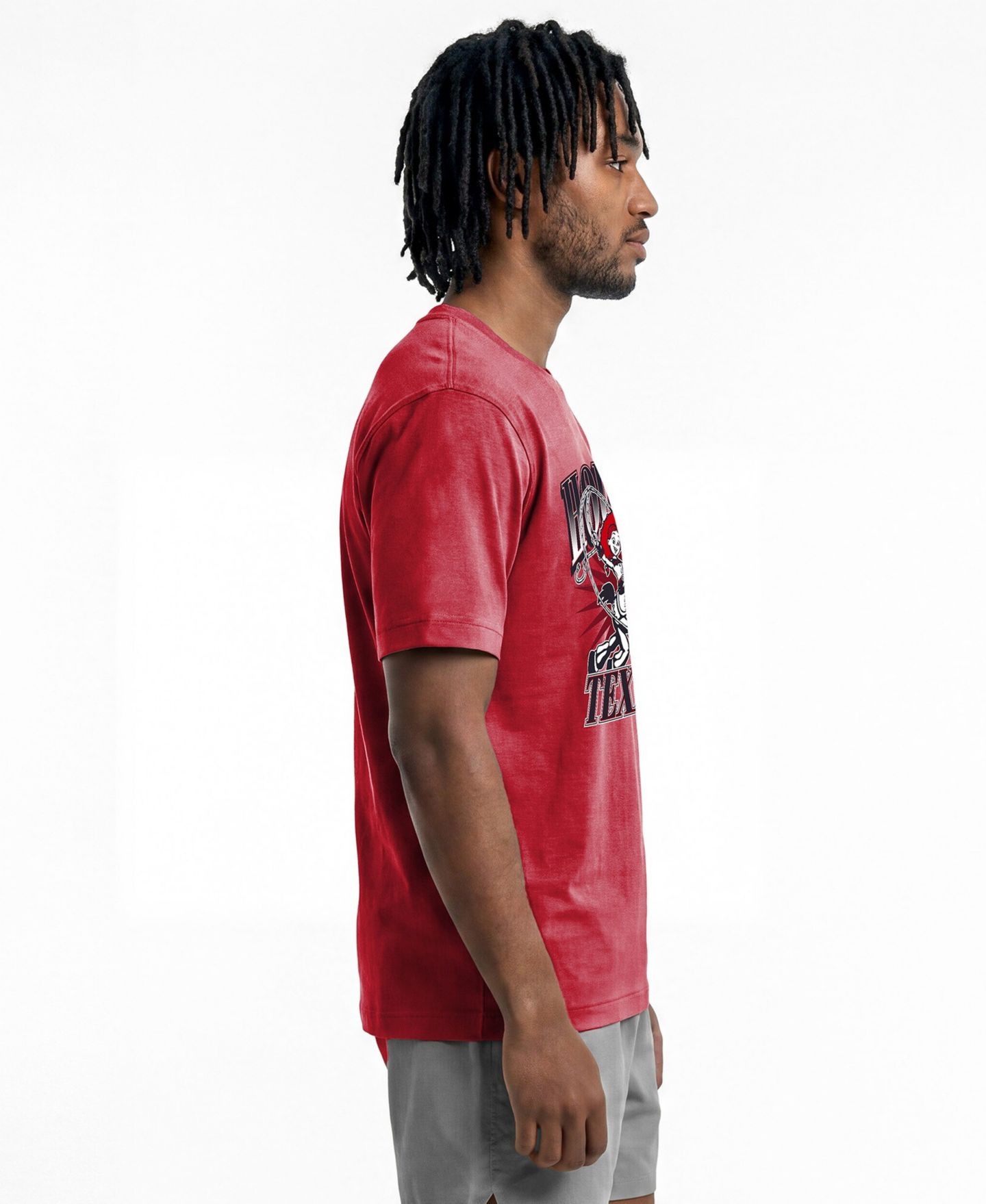 Мужская футболка Champion Gray Houston Texans Disney X Champion All Star — фото 4