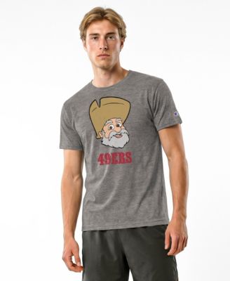 Men's Gray San Francisco 49ers Disney X Champion Tri-Blend T-Shirt
