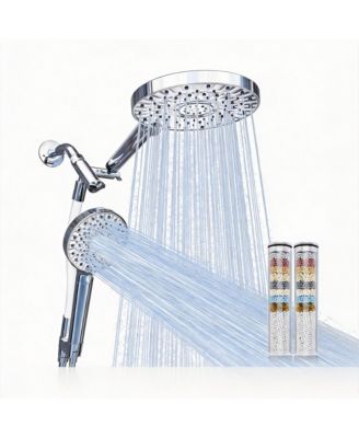 Filtered Handheld Shower Head Water Softener