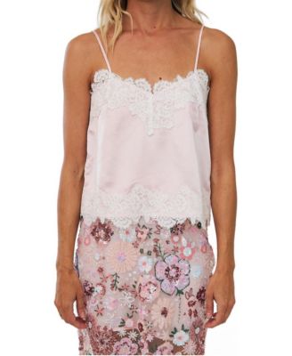 Women's Everly Lace Trim Camisole Top