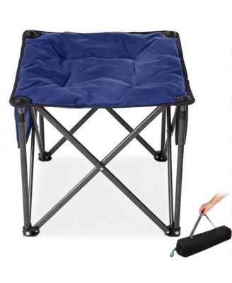 Folding Tripod Stool Portable Fishing Chair Padded Seat Heavy Duty Camping Carry Bag Hiking Travel