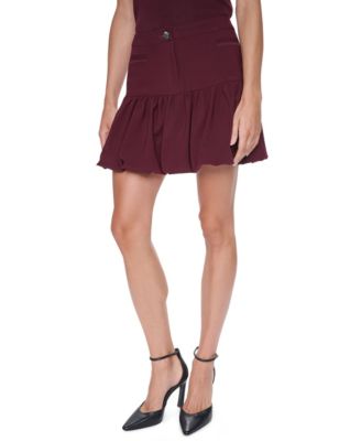 Women's Bubble Mini Skirt