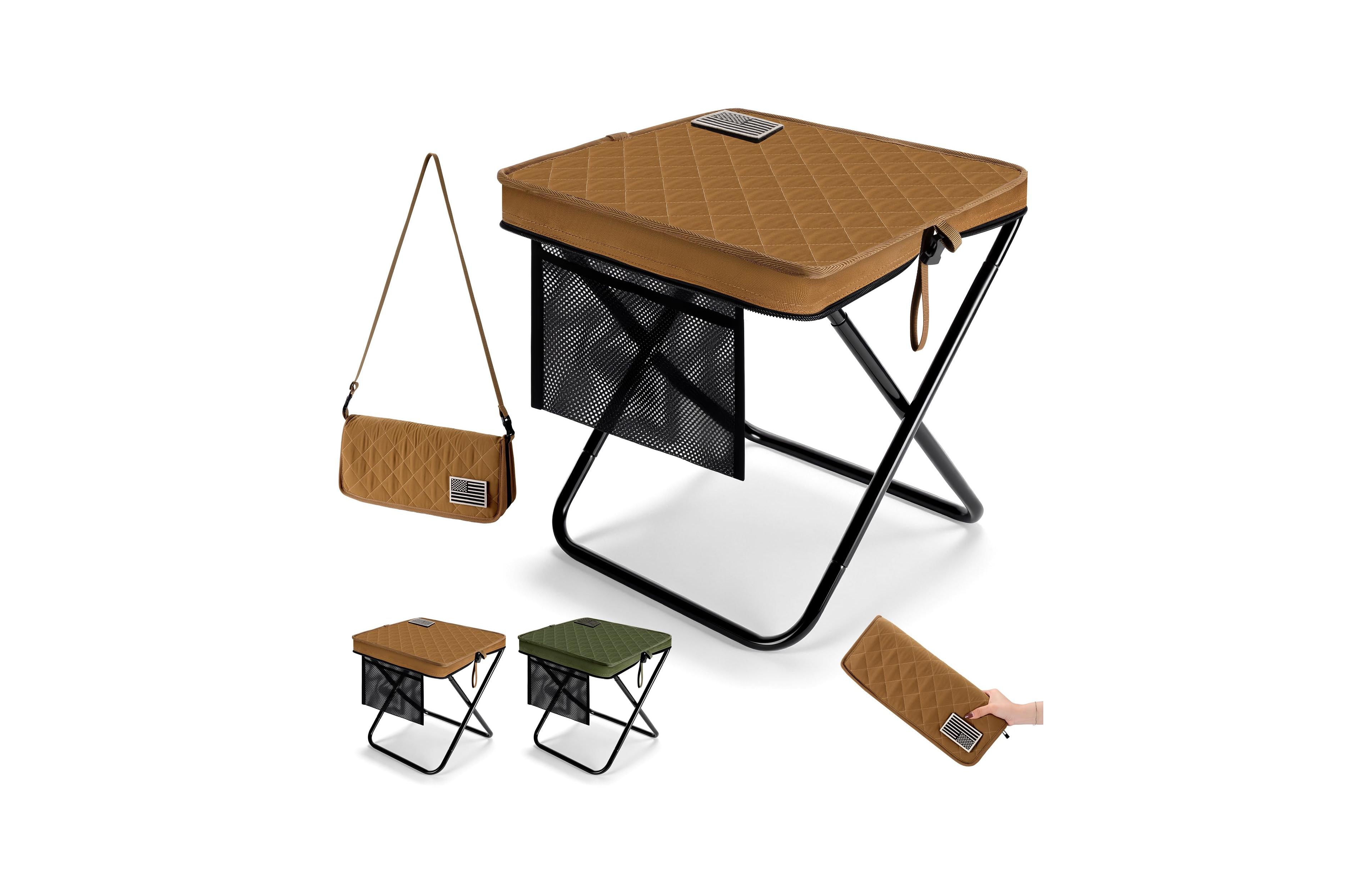 Aofar Foldable Pocket Chair Portable Travel Seat Outdoor