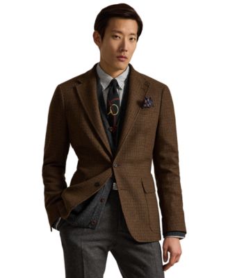 Men's Modern-Fit Plaid Wool-Blend Sport Coat
