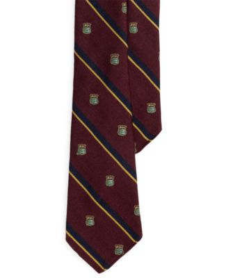 Men's Vintage-Inspired Striped Club Tie