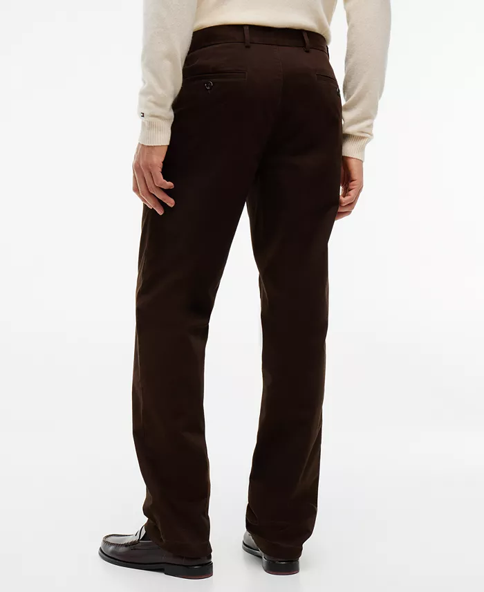 Men's Regular-Straight Fit Stretch Chino Pants - thumbnail 4