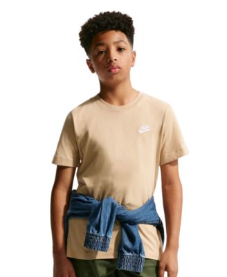 Boys' and Girls' 6-20 Sportswear Embroidered Logo Graphic T-Shirt
